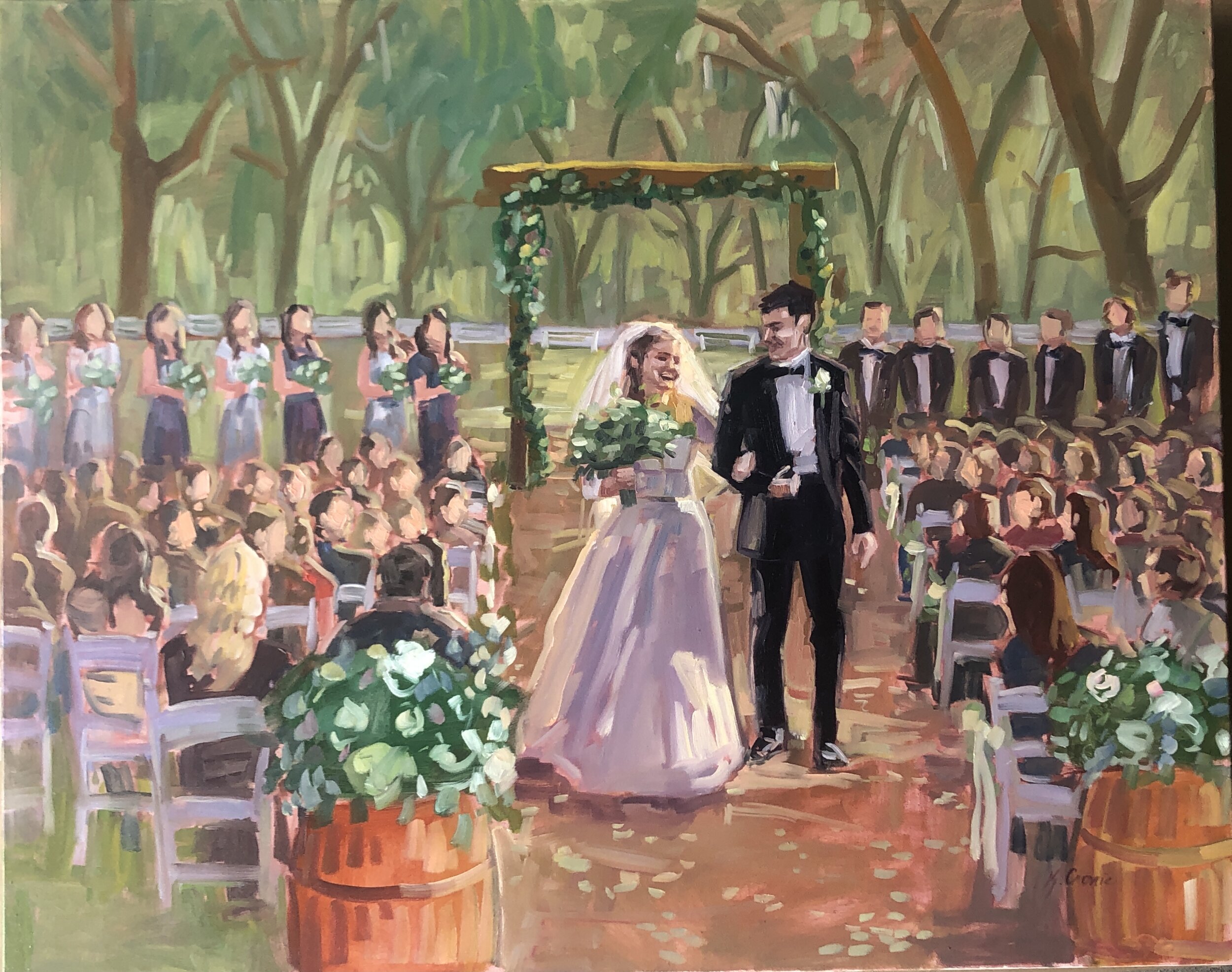 Wedding Live Painting